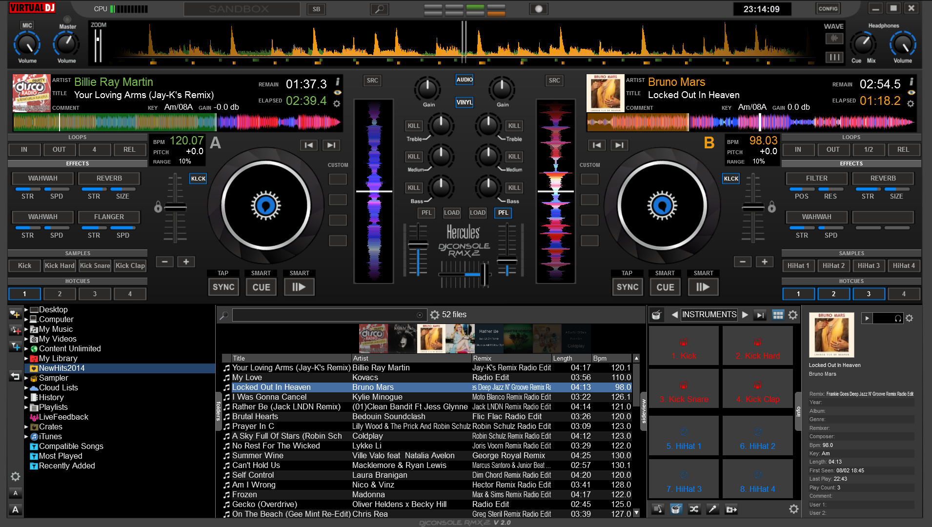 hercules rmx dj controller with virtual dj software