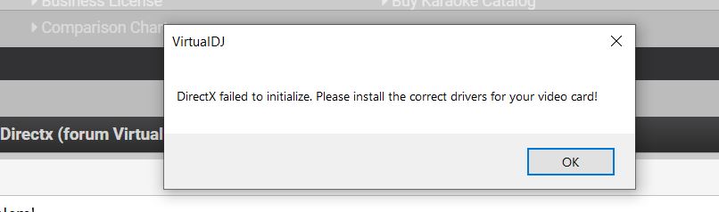 virtual dj pro installation error