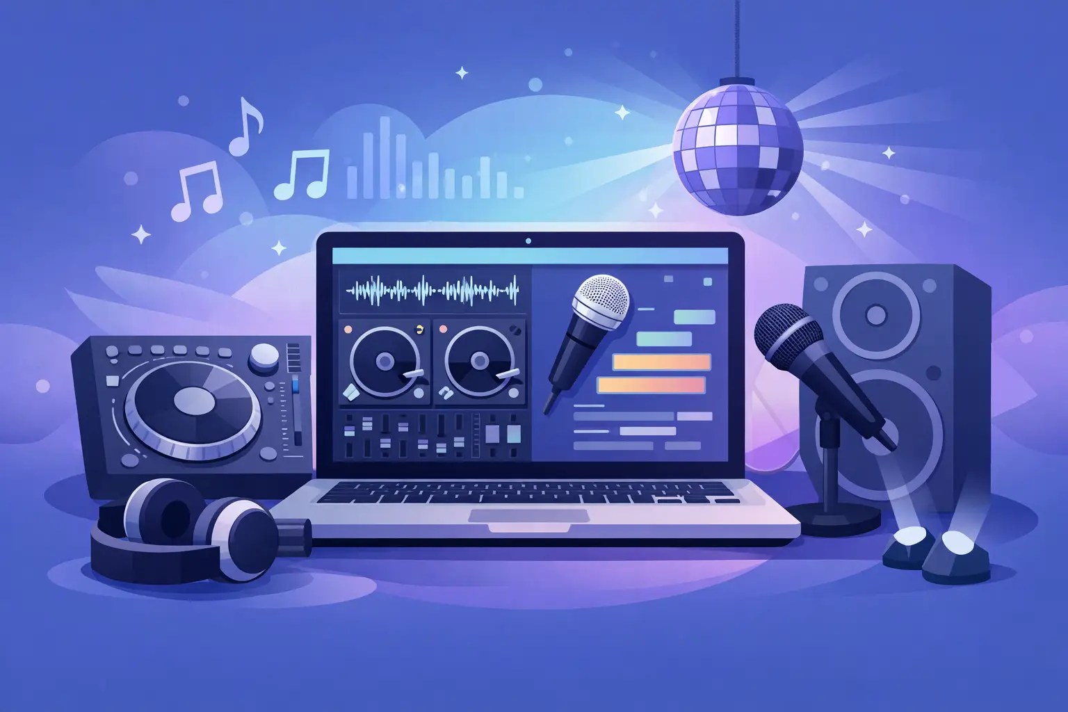 Programa para karaoke y DJ sin l&iacute;mites