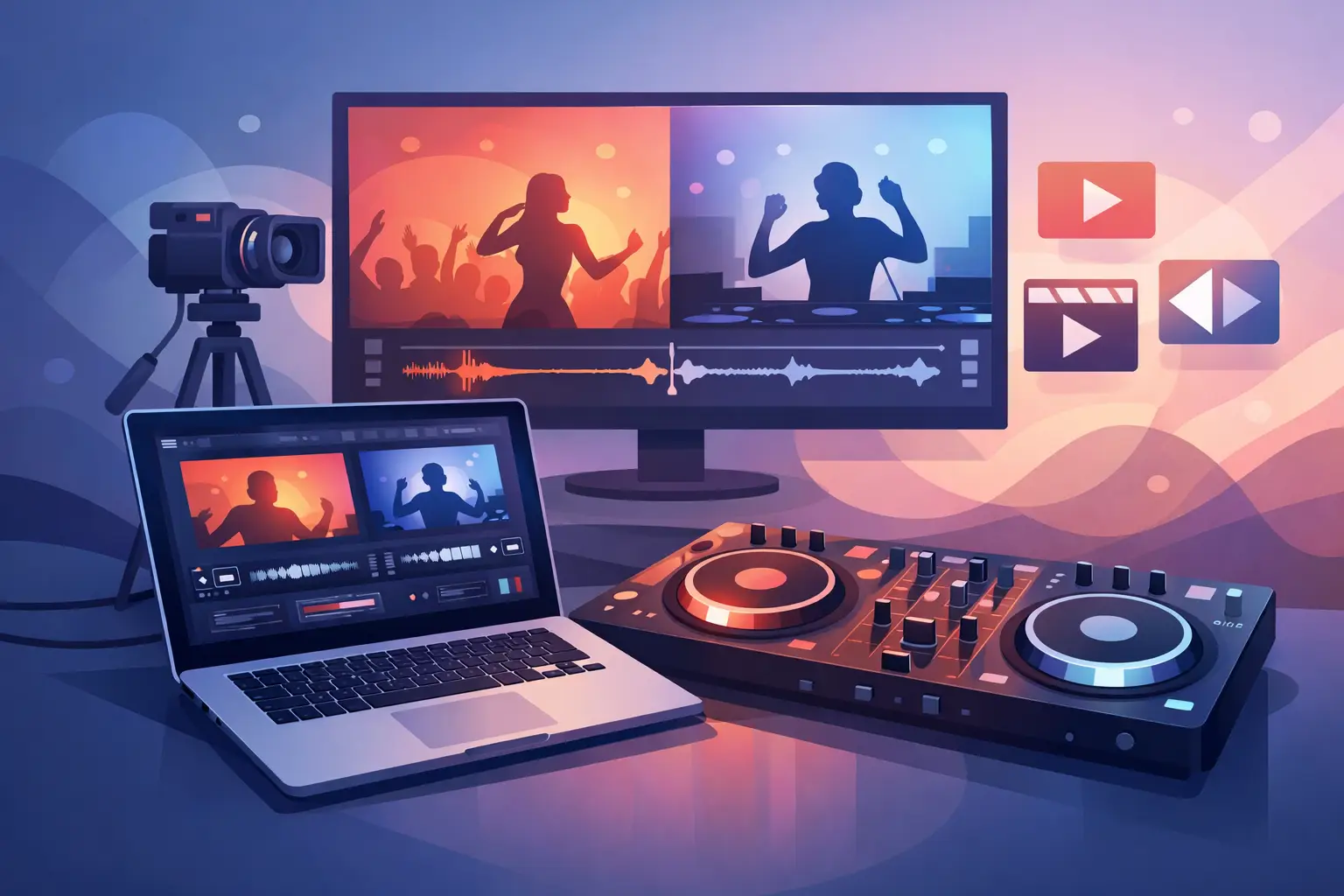 Software para mezclar v&iacute;deo DJ: qu&eacute; elegir