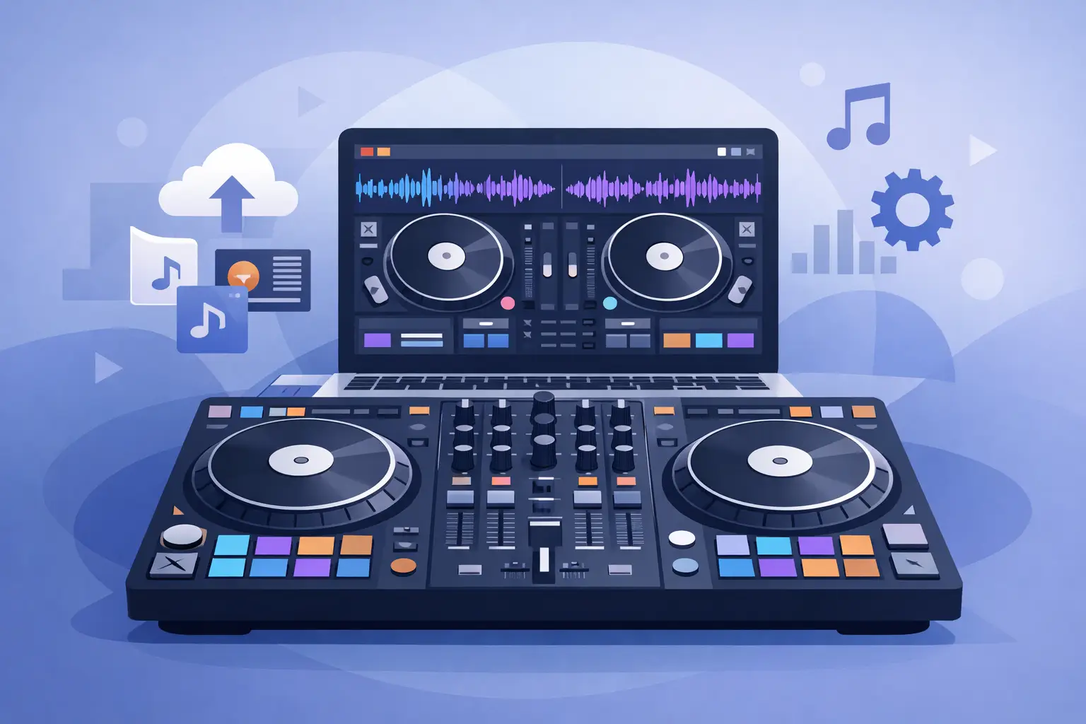 Software DJ compatible con controladores