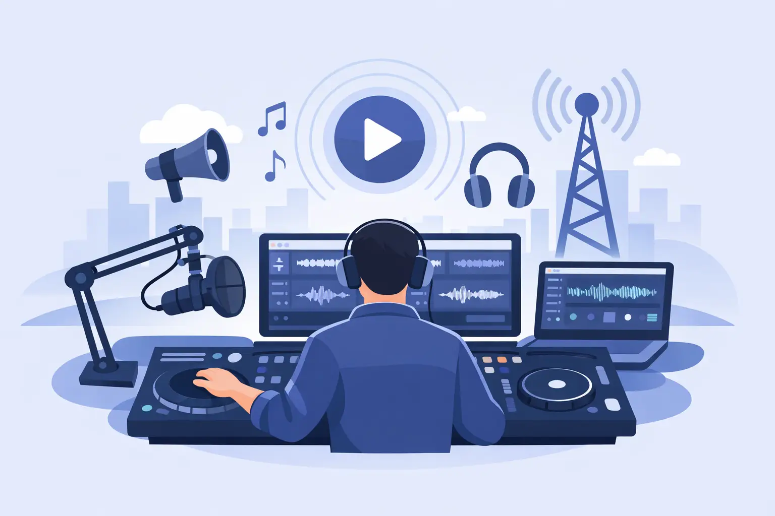 Software DJ para radio online: qu&eacute; buscar