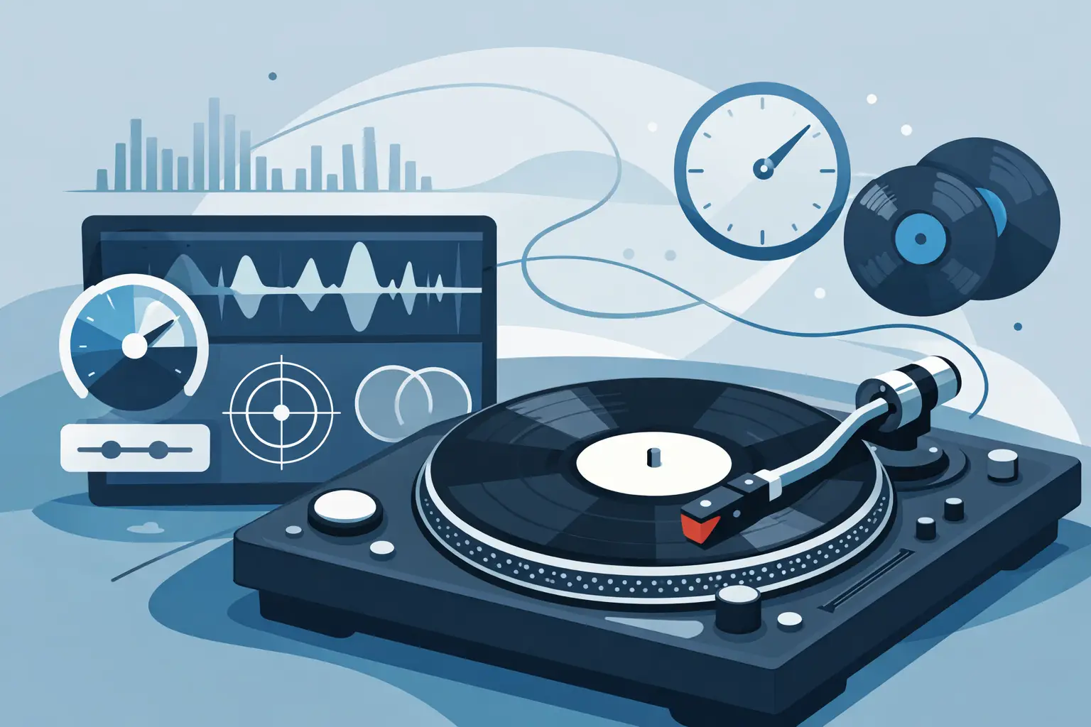 C&oacute;mo calibrar un vinilo de c&oacute;digo de tiempo