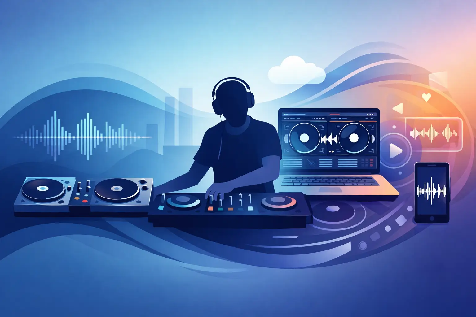 Evoluci&oacute;n del software DJ: mezcla sin l&iacute;mites