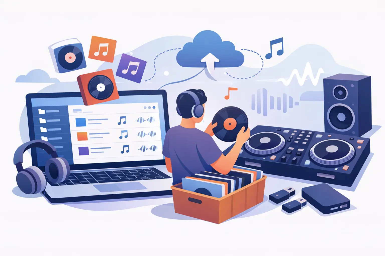C&oacute;mo preparar biblioteca musical para pinchar