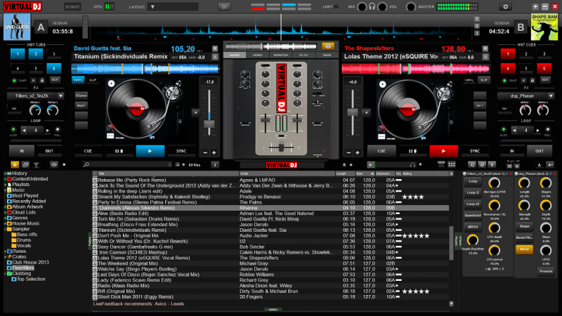 Virtual dj old school skin downloads