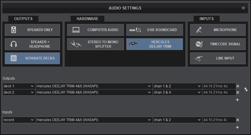 windows 10 loopback audio to input