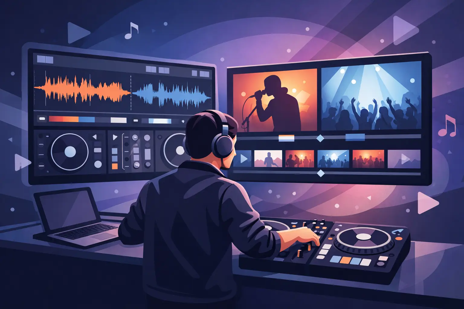 Software DJ con video para mezclar en serio
