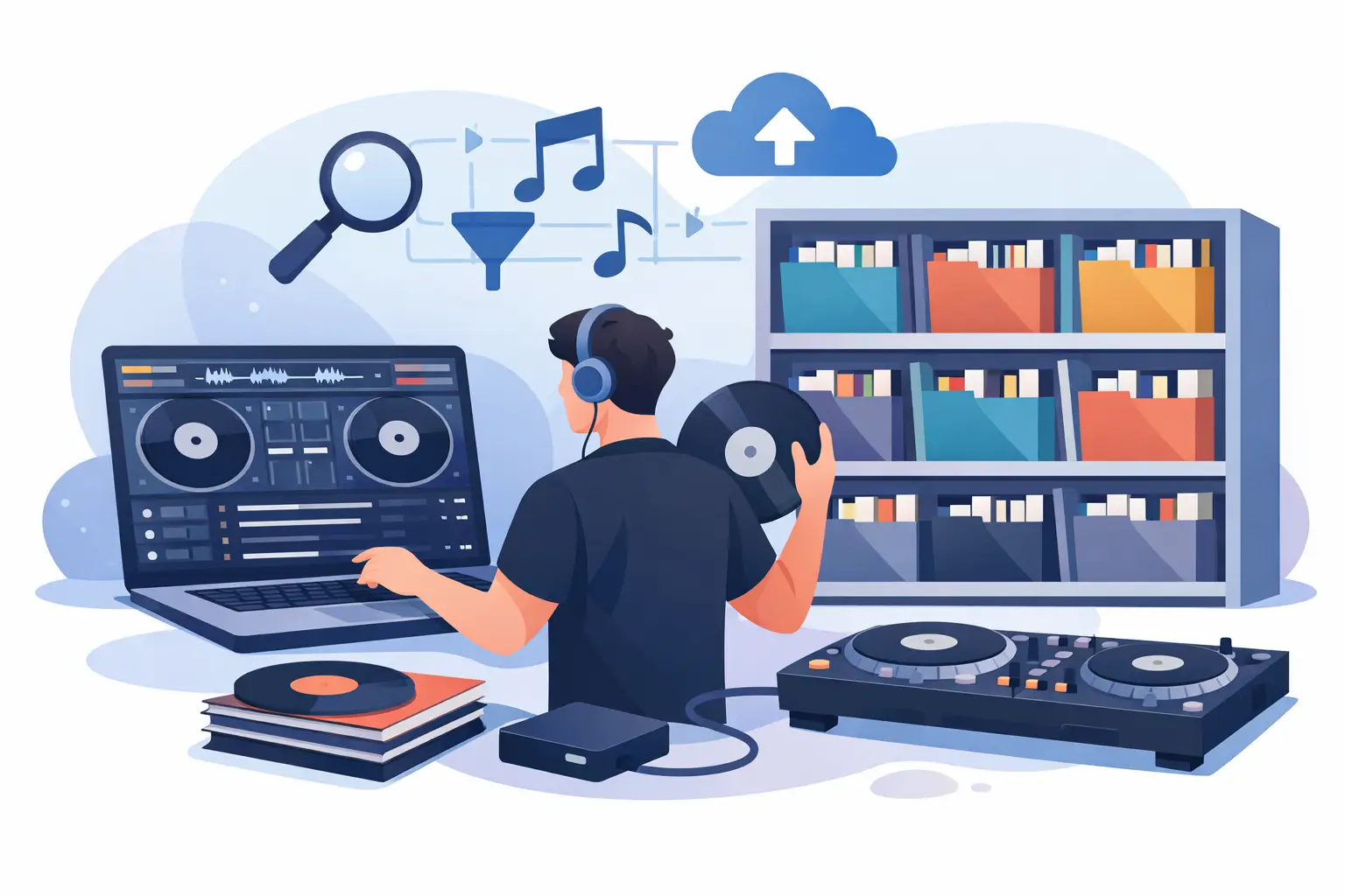 C&oacute;mo gestionar tu biblioteca musical DJ