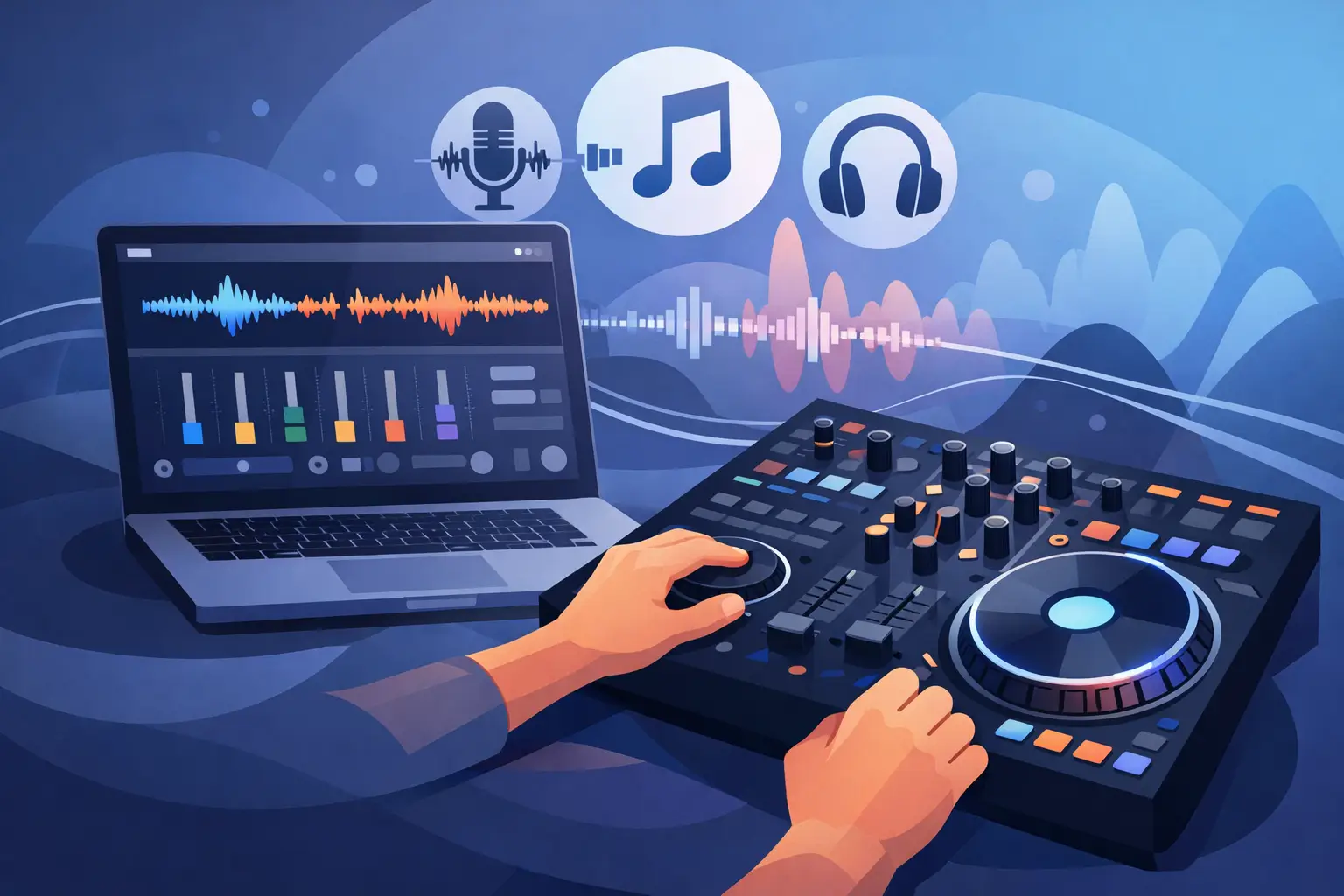 C&oacute;mo usar stems en VirtualDJ con control real