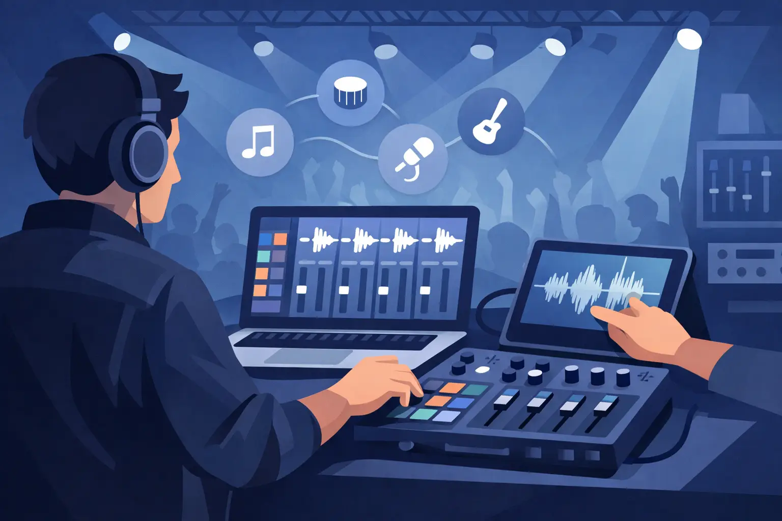 C&oacute;mo usar stems en directo sin perder control