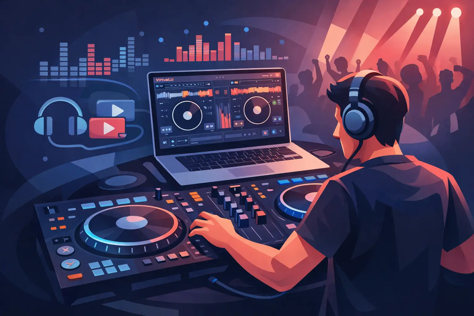 Mejores funciones de VirtualDJ 2026 para DJs