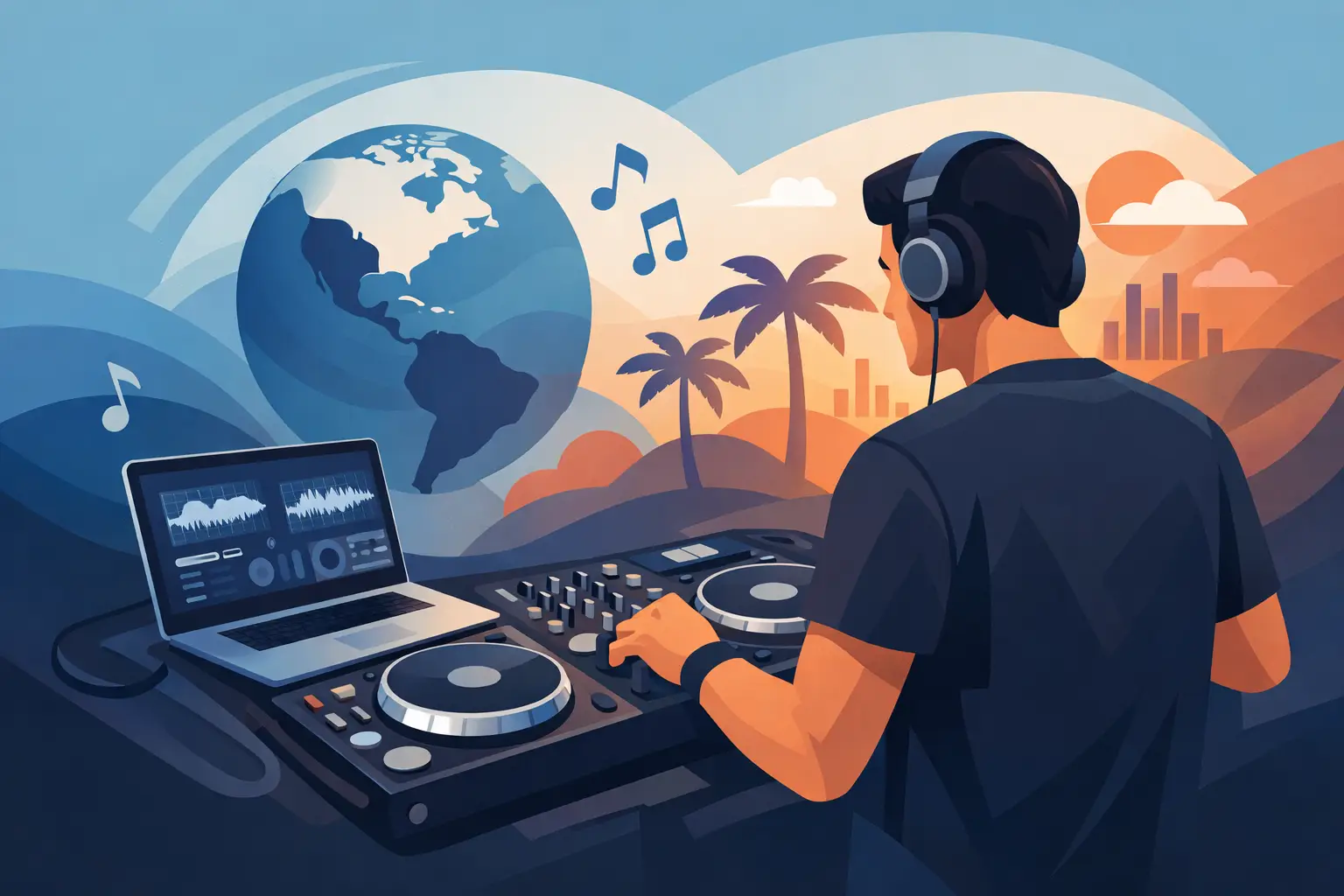 Plataforma DJ en espa&ntilde;ol para mezclar sin l&iacute;mites