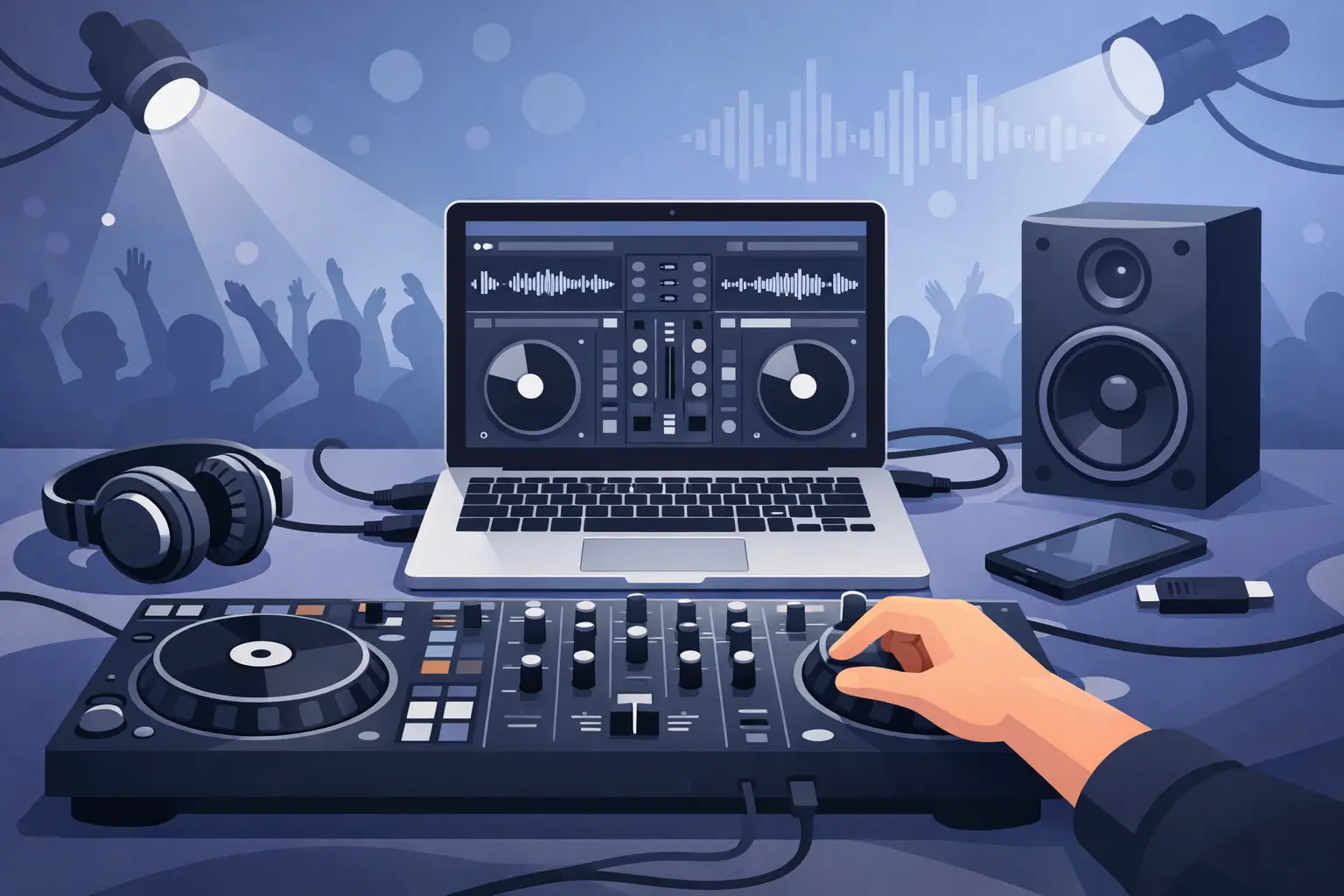 Qu&eacute; computadora necesita un DJ para pinchar