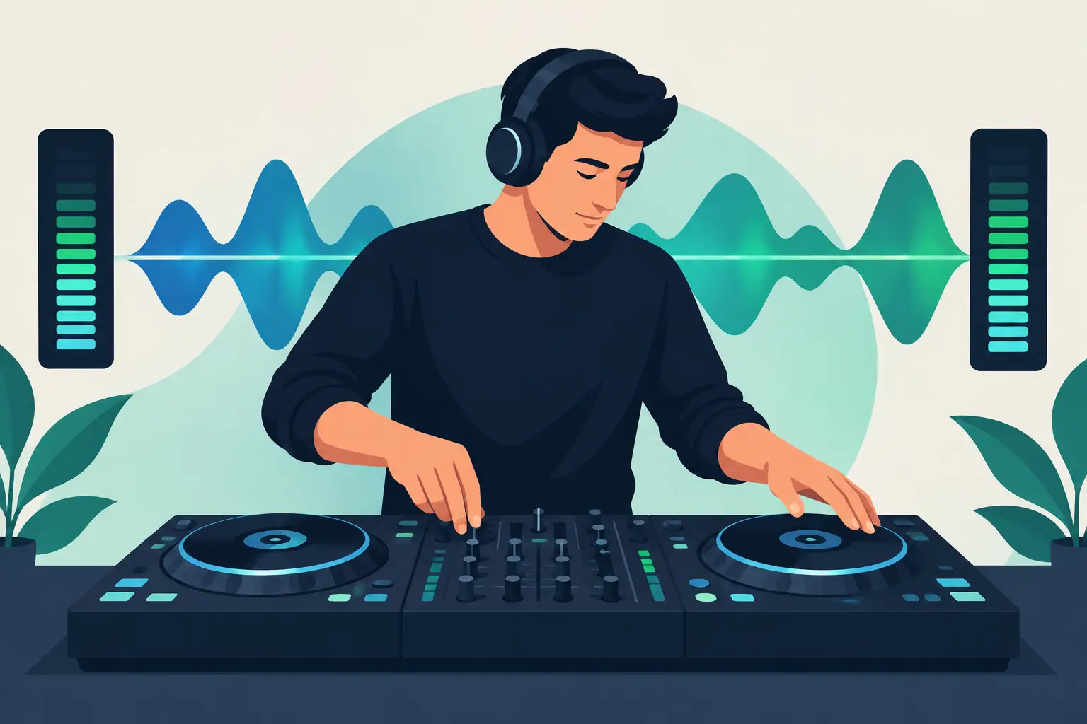 Guía de ganancia para DJs: mezcla sin distorsión