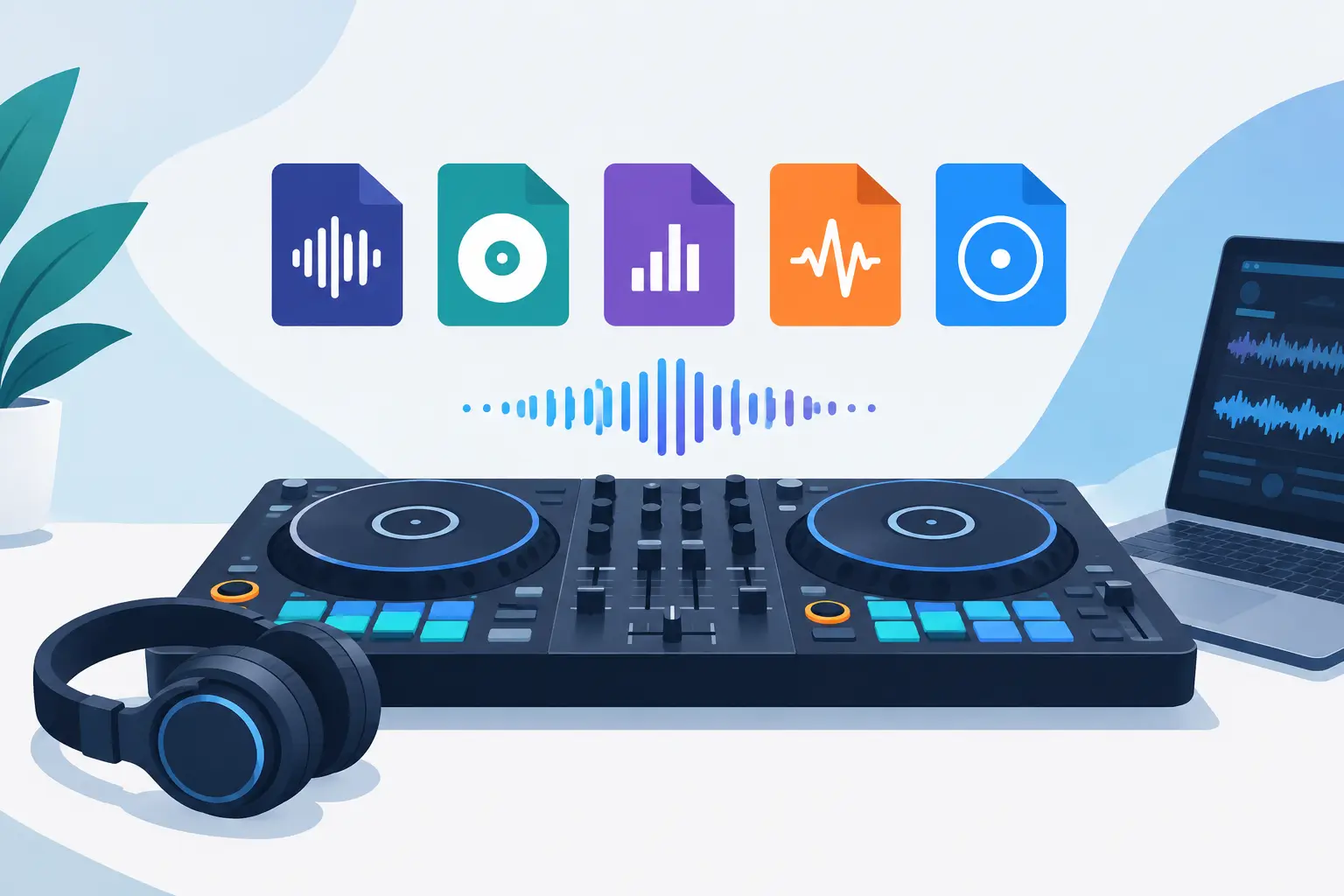 Mejores formatos de audio DJ para tus sesiones
